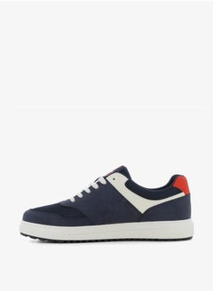 SJ Men's Textured Sneakers with Lace-Up Closure  - Image 4