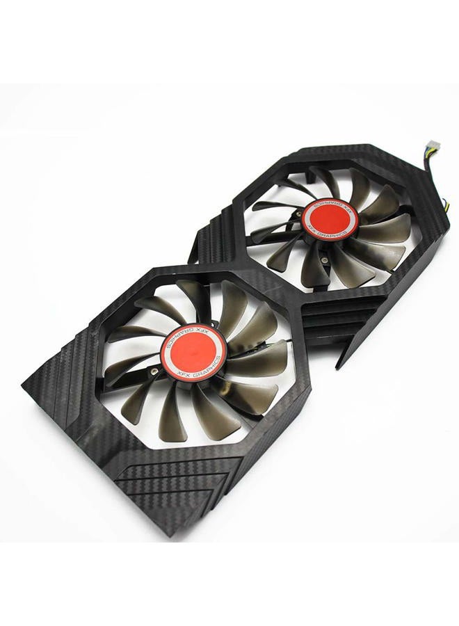 CCTVA 2PCS/lot 95MM FDC10U12S9-C CF1010U12S Cooler Fan Replace for XFX AMD Radeon RX 580 590 RX580 RX590 Graphics Card Cooling Fan - Image 5