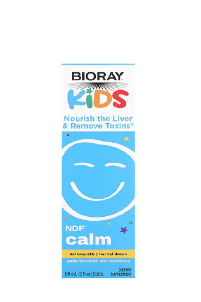 NDF Calm Nourish the Liver & Remove Toxins Kids Vanilla Flavor 2 fl oz 60 ml