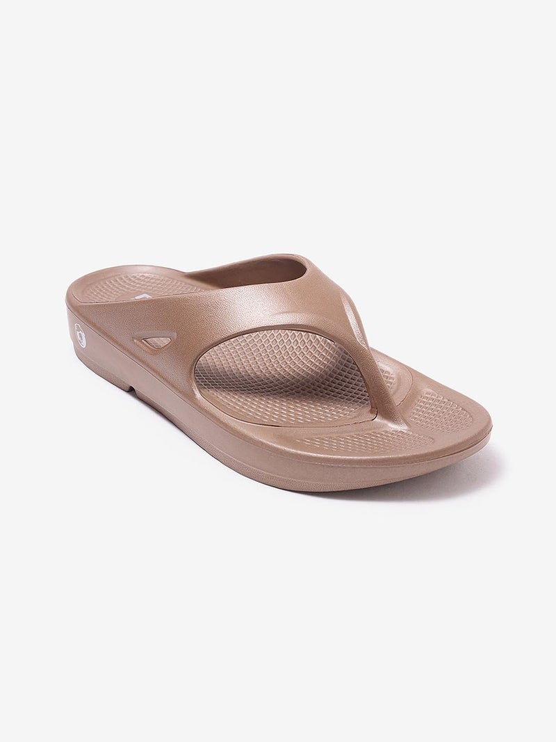 NEOZ Ultra Soft Women's Slippers with Cushion FootBed for Adult | Comfortable & Light Weight| Stylish & Anti-Skid| Waterproof & Everyday Flip Flops for Ladies/Girls, W-CLASSIC-BRONZO_8 - Image 3