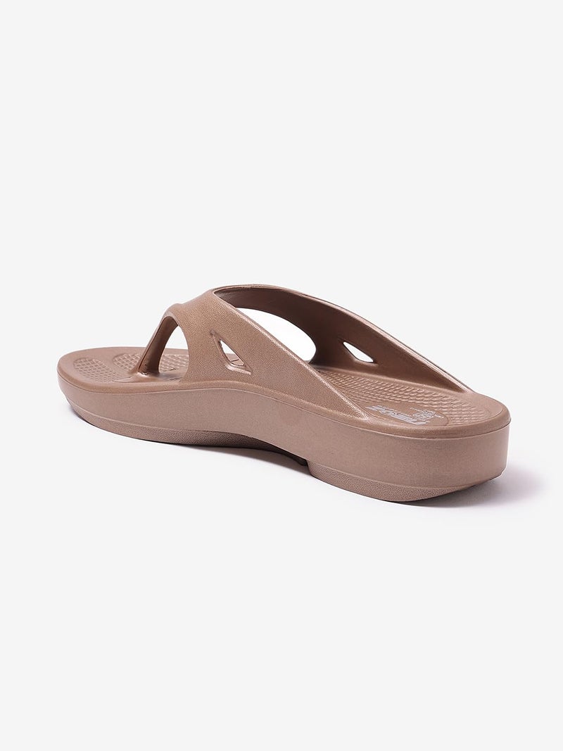 NEOZ Ultra Soft Women's Slippers with Cushion FootBed for Adult | Comfortable & Light Weight| Stylish & Anti-Skid| Waterproof & Everyday Flip Flops for Ladies/Girls, W-CLASSIC-BRONZO_8 - Image 5