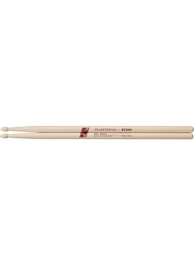 Tama TAMA-H5AW Drumstick Pair Hickory Length 406 mm Diameter 14 mm - Image 2