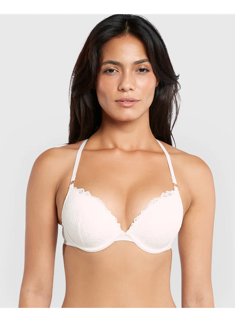 لا سينزا La Senza Hello Sugar Double Pushup Plunge Bra