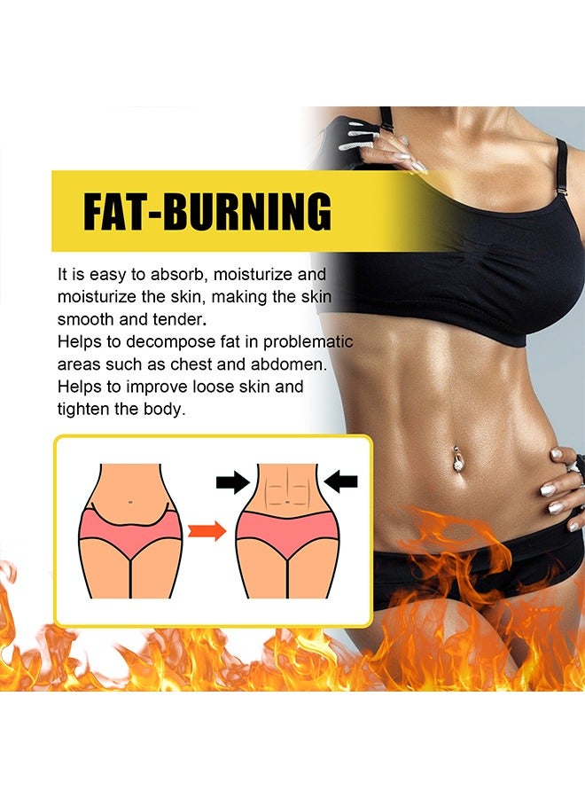 OUHOE Muscle Builder- Hot Cream For Belly Fat Burner, Cellulite Cream For Thighs, Sweat Cream For Women Men Weight Loss, Cellulite Cream For Thighs Belly Firming Legs Slimming Cream 40g - Image 5