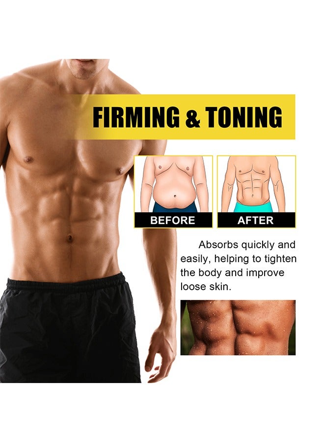 OUHOE Muscle Builder- Hot Cream For Belly Fat Burner, Cellulite Cream For Thighs, Sweat Cream For Women Men Weight Loss, Cellulite Cream For Thighs Belly Firming Legs Slimming Cream 40g - Image 4