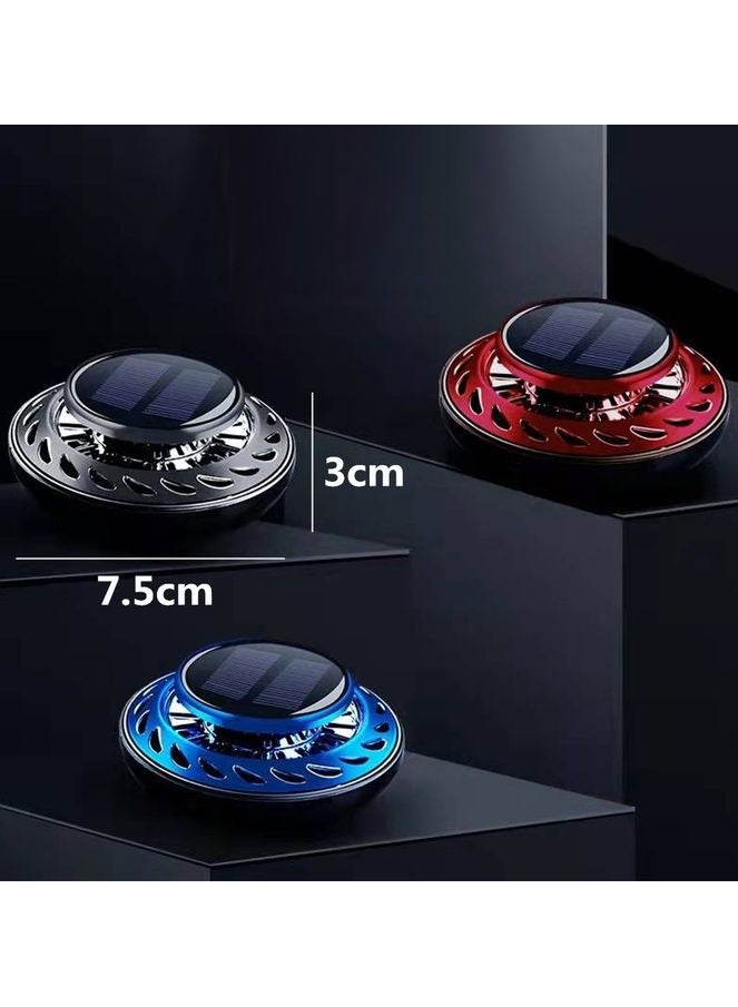 Jinge Solar Charge Car Air Freshener Diffuser with 2 Fragrances Pure Plant - Image 5