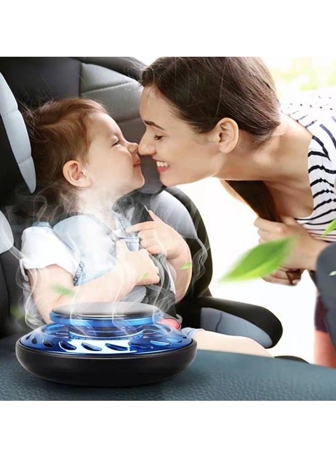 Jinge Solar Charge Car Air Freshener Diffuser with 2 Fragrances Pure Plant - Image 2