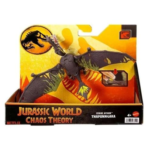 JURASSIC WORLD ديناصور هجوم ثابونغكا شاوينكا من عالم الديناصورات للأطفال من عمر 4 سنوات وما فوق - Image 1