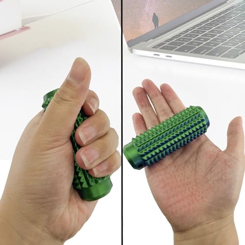Deiviko Little Ouchies Fidget Pocket Mini Fidget Toy for Adults Pain Stim Fidget 3D Printed Venting Key Pendant 3pcs Spiky Grippie Stim Keychain for Anxiety Relief Positive Novelty Gifts for Friends - Image 5