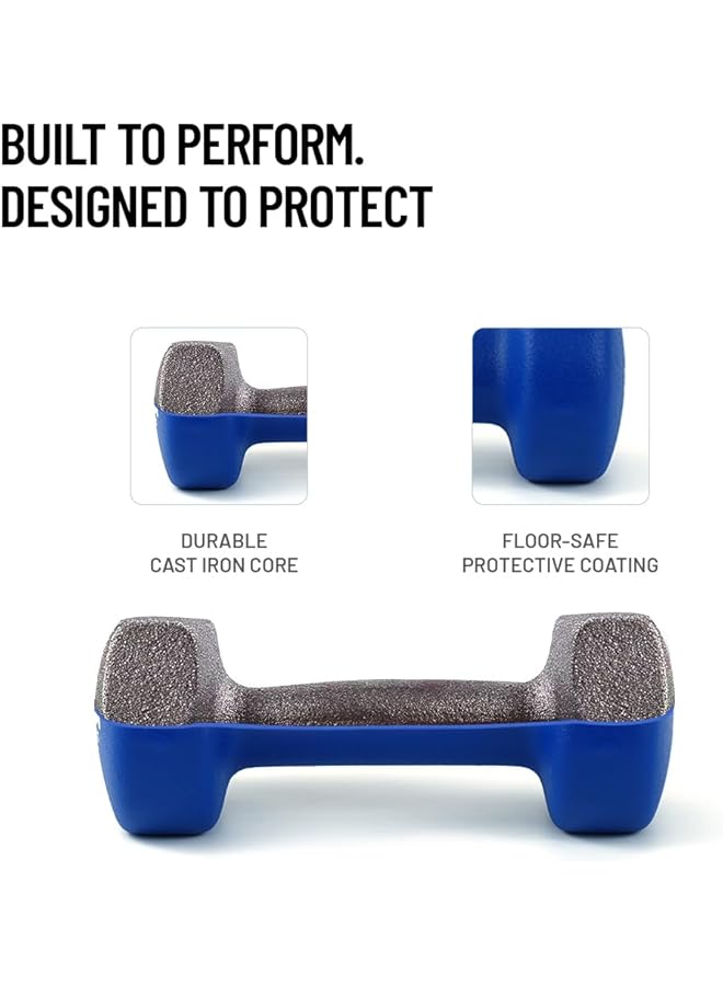 AXOX Fitness Neoprene Dumbbell 3KG - Image 2