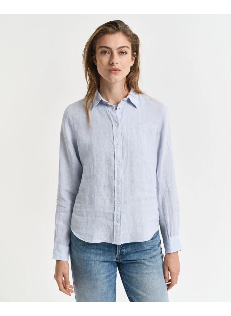 غانت Gant Regular Linen Shirt