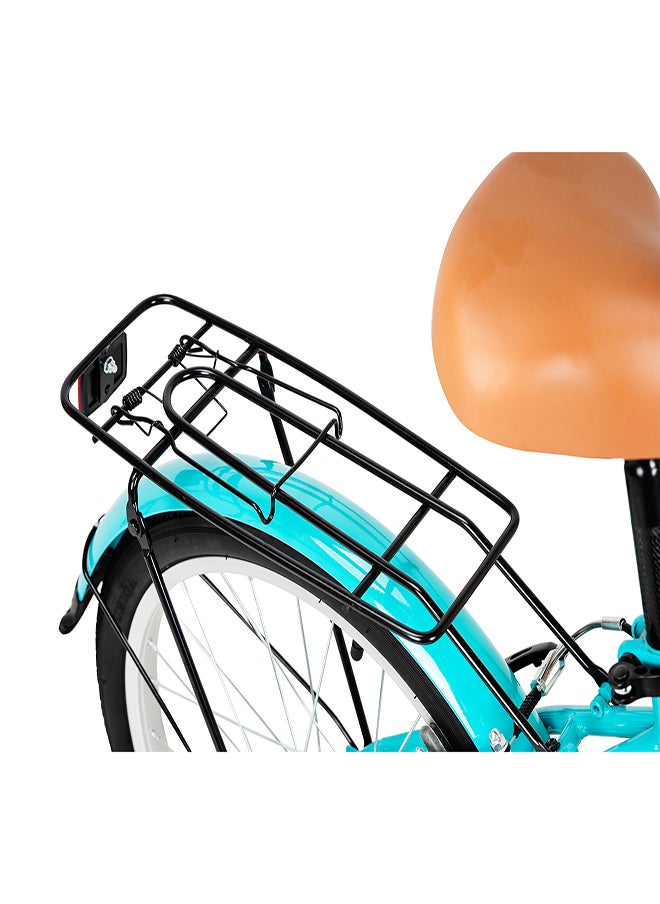 Spartan Classic City Bike for Youth |20 inch wheel size |Single speed bike | Light Blue  - Image 3