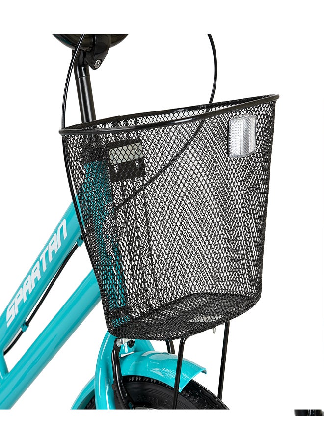 Spartan Classic City Bike for Youth |20 inch wheel size |Single speed bike | Light Blue  - Image 2