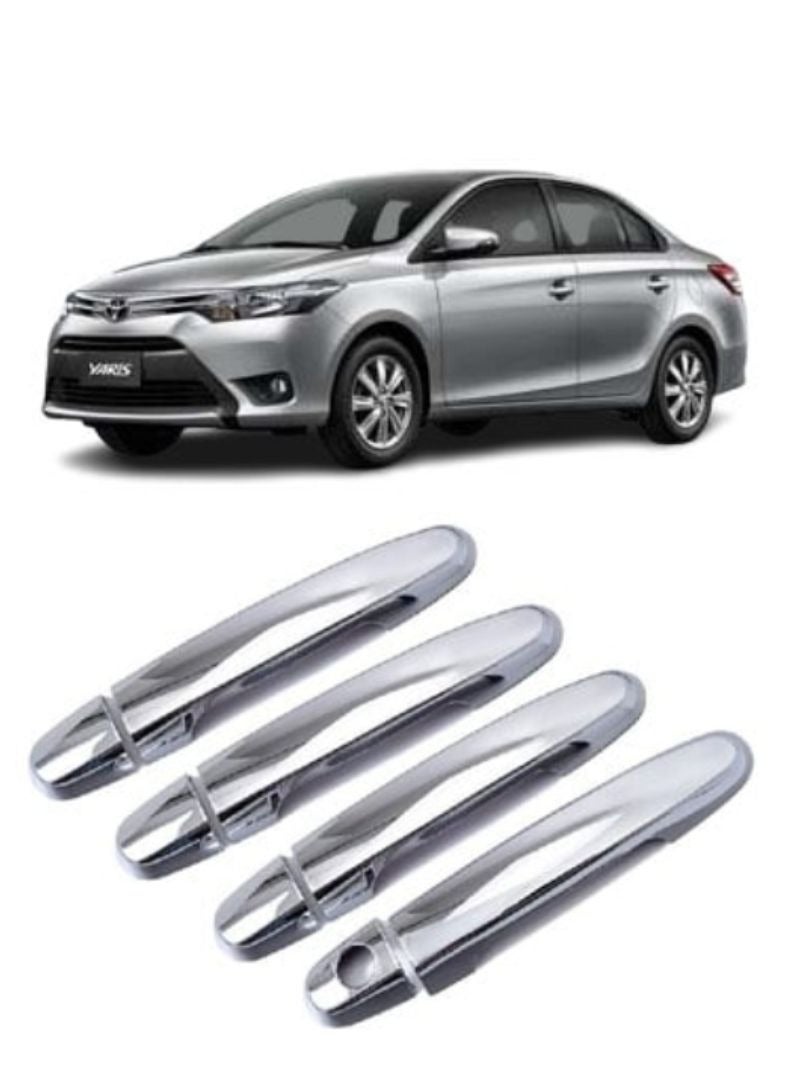 Generic Chrome handle covers Toyota Yaris 2014 - 2018  - Image 2