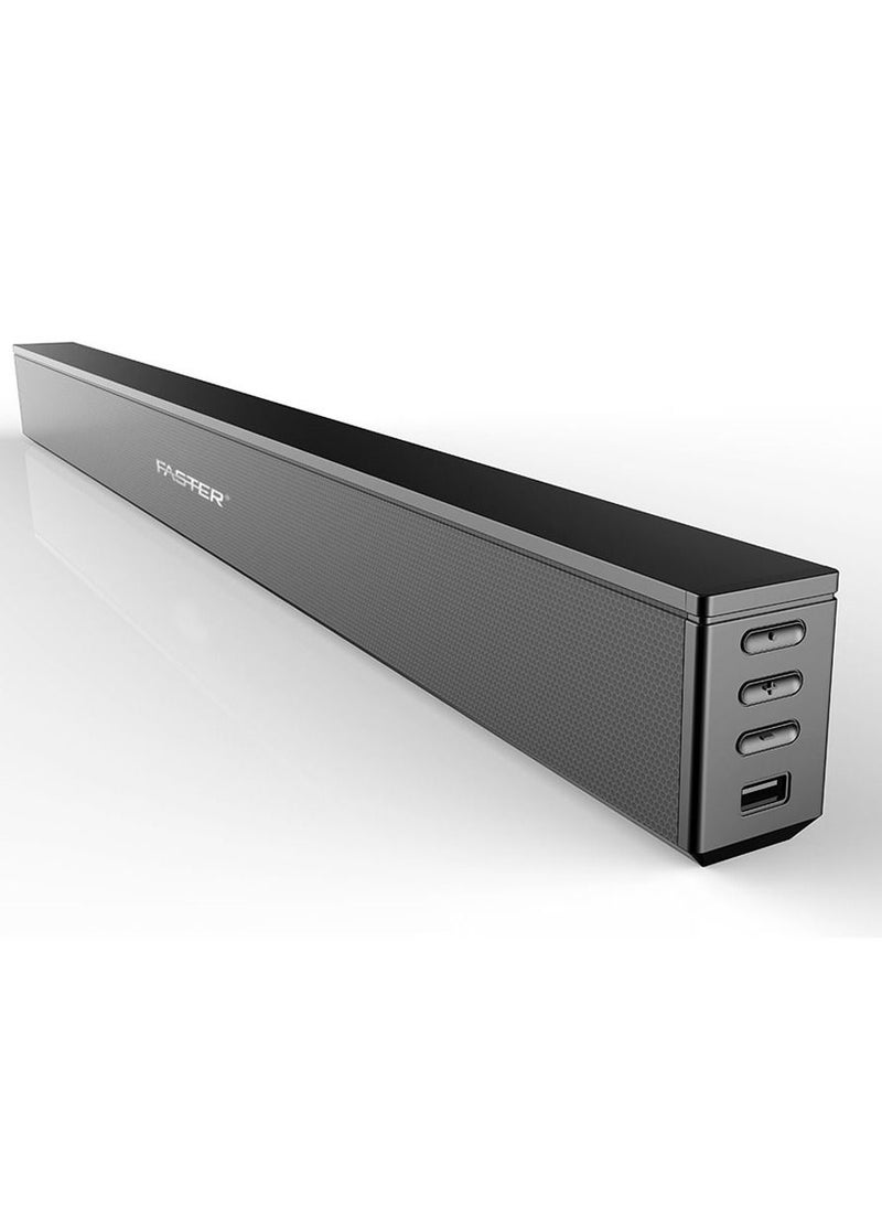 Faster - FASTER XB6000 Wired Bluetooth SoundBar with SubWoofer 60W - Image 1