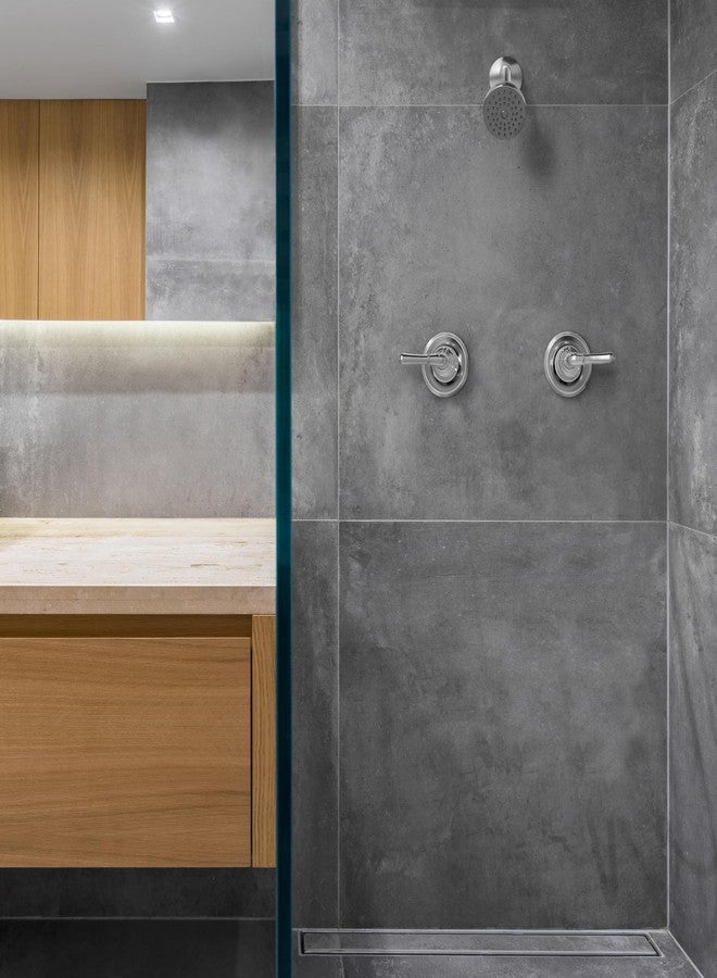 Olympia Faucets P-1232 Two Handle Shower Set, Chrome Finish - Image 2