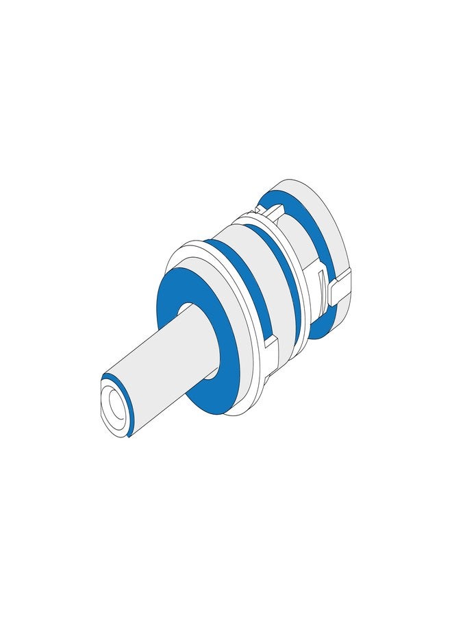 Olympia Faucets P-1232 Two Handle Shower Set, Chrome Finish - Image 5