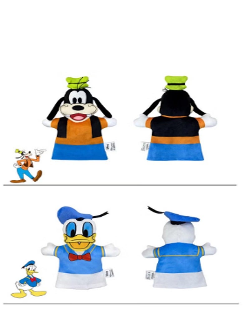 1 Piece Disney Goofy Goof Hand Puppet Parent Child Interactive Plush Toy Role Playing