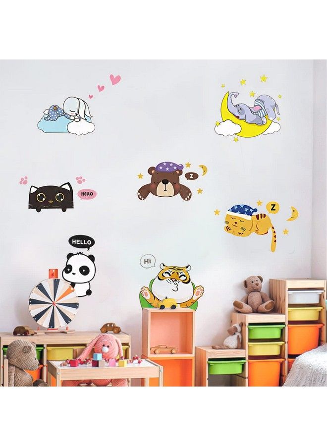 DEKOSH Wall Decals For Living Room ; Set Of 10 Cute & Colorful Wall Stickers For Bedroom Kids Playroom & Baby Nursery - Image 3