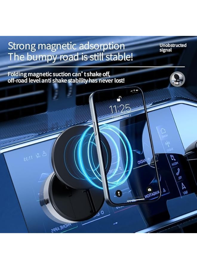 S-TOP Magnetic Phone Holder for Car & Desk | Hands-Free Phone Mount with Strong Grip | Universal Phone Stand for iPhone & Android - Image 3
