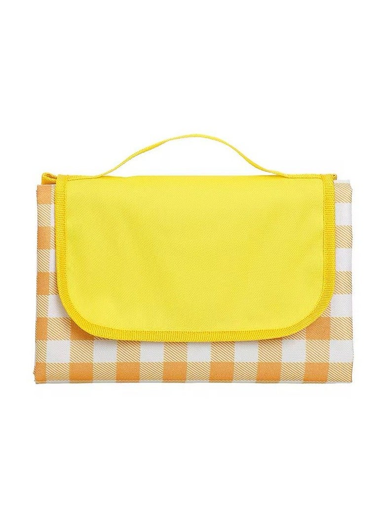 BJollys Outdoor Picnic Blanket, Foldable Waterproof Sand Beach Mat, Beach Camping Hiking Travel Family Concerts Portable Beach Blankets.(150*100)  - Image 1