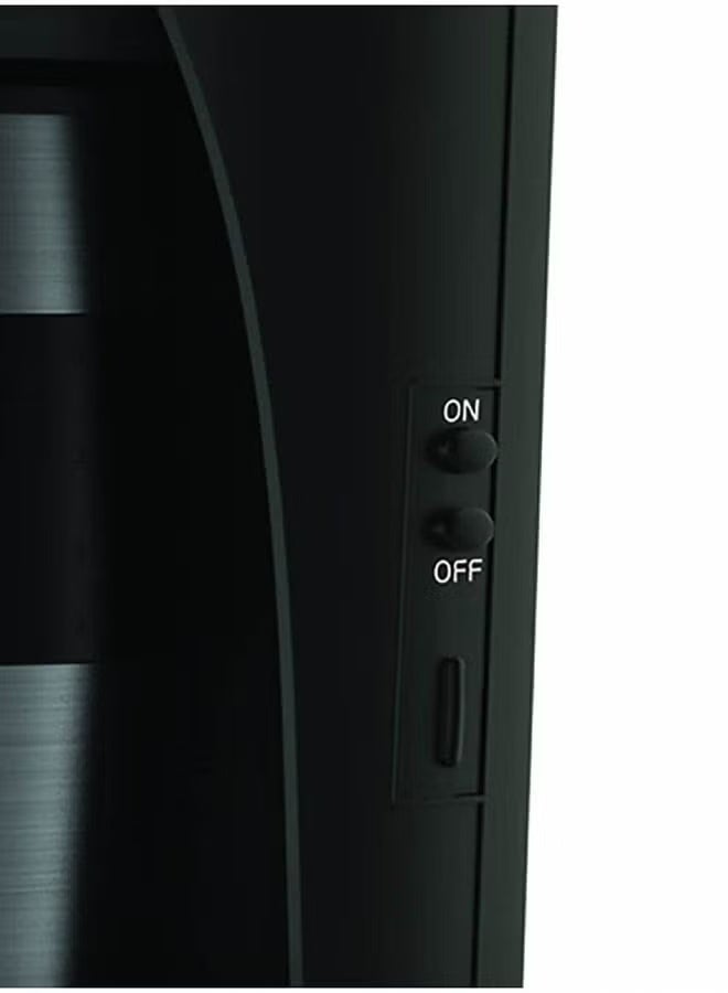 سوناي ماكينة قهوة سوناي مع كوب سفر، 460 وات، لون أسود/فضي – SH-1211 - Image 2