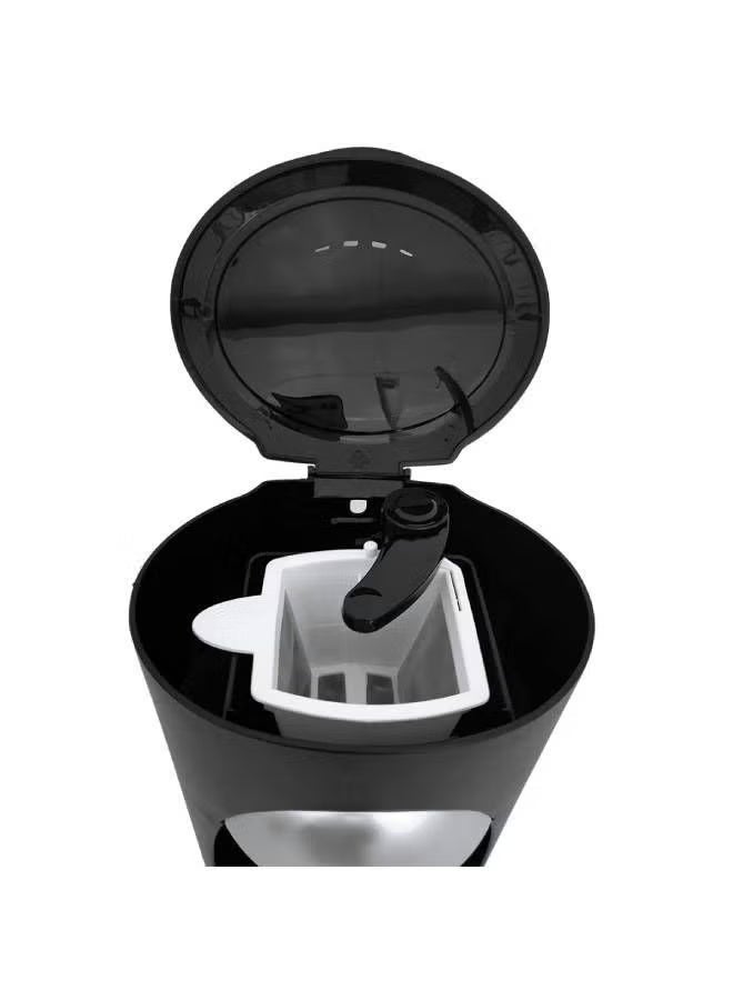سوناي ماكينة قهوة سوناي مع كوب سفر، 460 وات، لون أسود/فضي – SH-1211 - Image 3