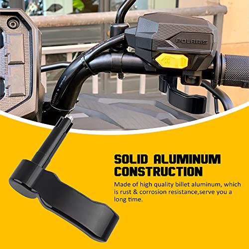 NORTHYUN Thumb Throttle Lever, ATV Thumb Throttle Control Extender Compatible with 2009-2021 Polaris Sportsman 570 850 1000 XP Scrambler 1000 850 570 Black - Image 3