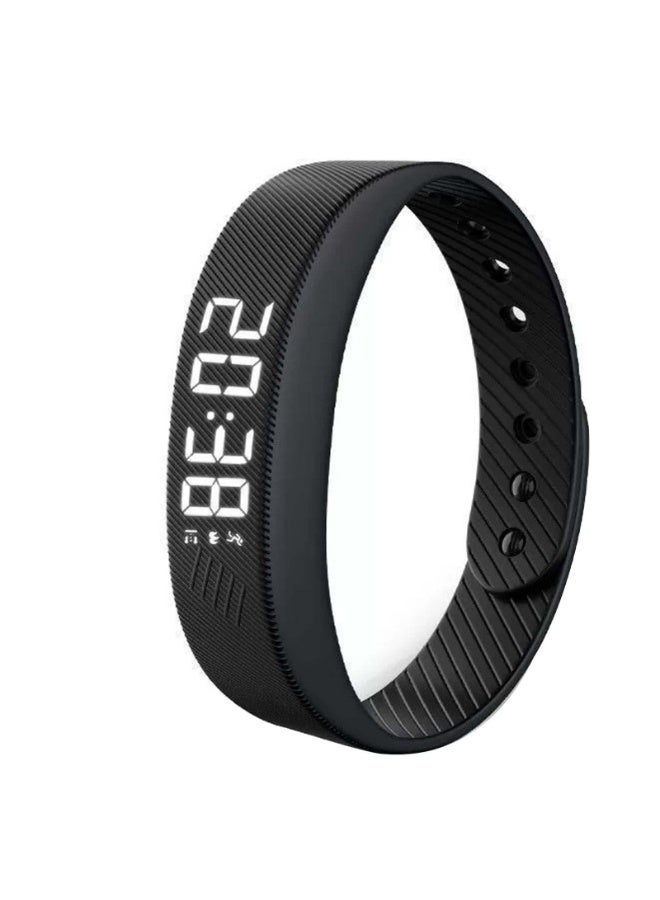 Alarm Clock Watch Bracelet, New Silent Vibration Wake-Up Wristband Vibration Alarm Reminder Watch, Quiet Vibrations Alarm Clock Bracelet Portable Alarm Clocks with Adjustable Strap Black