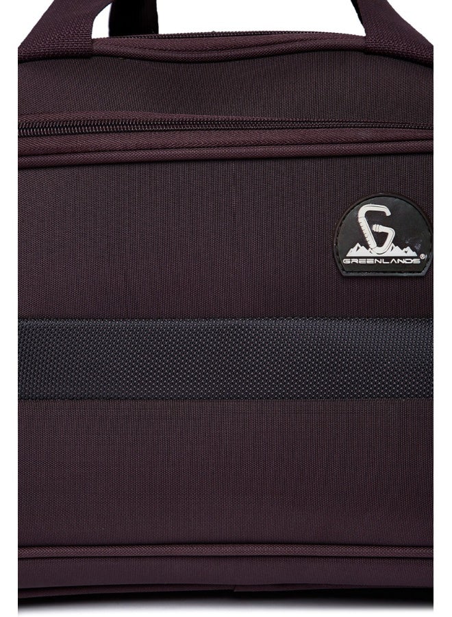 جرينلاندز حقيبة دافل جى إن إل دابر – بني، قوية ومناسبة للسفر والرياضة بحزام كتف قابل للتعديل - Image 3