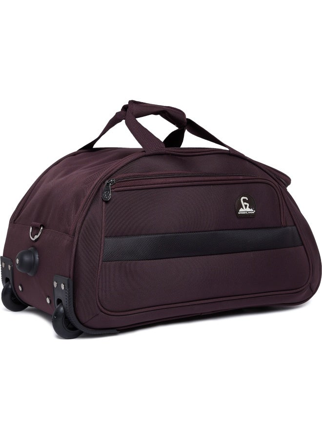 جرينلاندز حقيبة دافل جى إن إل دابر – بني، قوية ومناسبة للسفر والرياضة بحزام كتف قابل للتعديل - Image 5