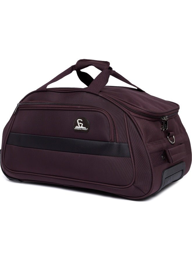 جرينلاندز حقيبة دافل جى إن إل دابر – بني، قوية ومناسبة للسفر والرياضة بحزام كتف قابل للتعديل - Image 4