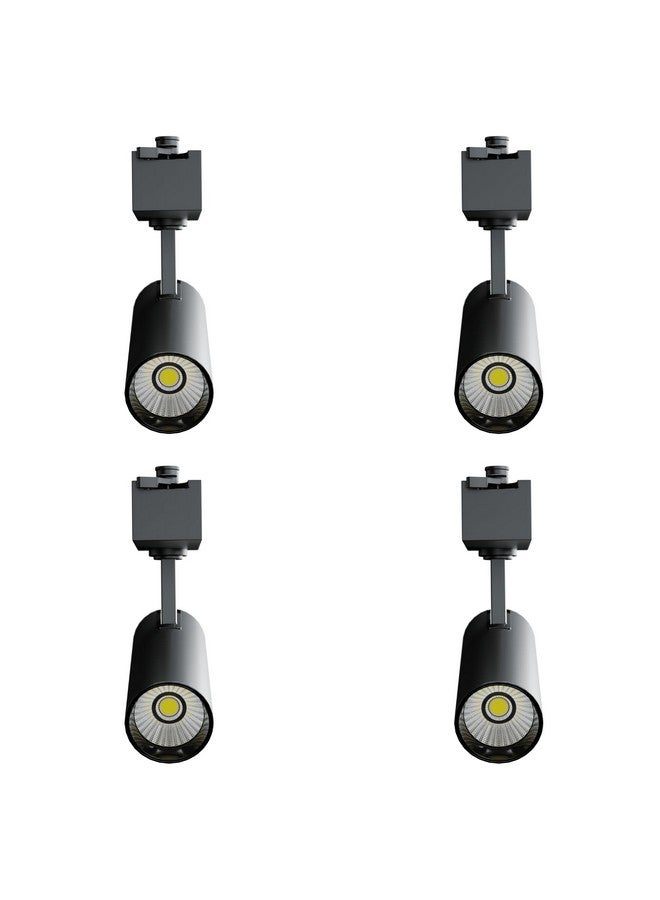 Nortek Nortek Della+ 20W LED Track Light, Surface & Spot Light for Ceiling, Track Rail Included, Cylinder Focus Light for Living Room, Showroom, Gym, Modern Ceiling Lighting, Warm White Pack of 4  - Image 1