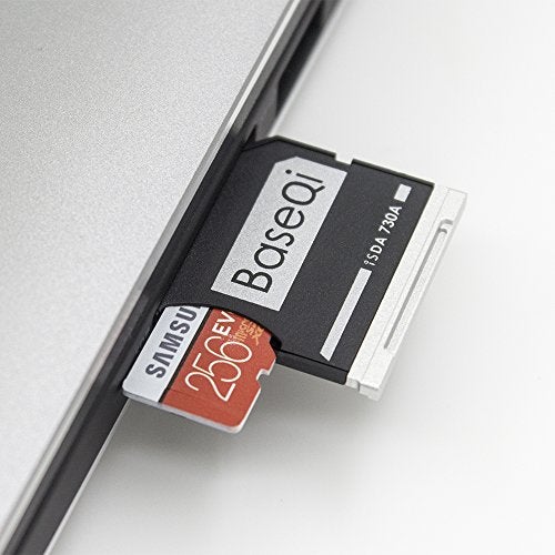 BaseQi Aluminum microSD Adapter for Dell XPS 13" - Image 3