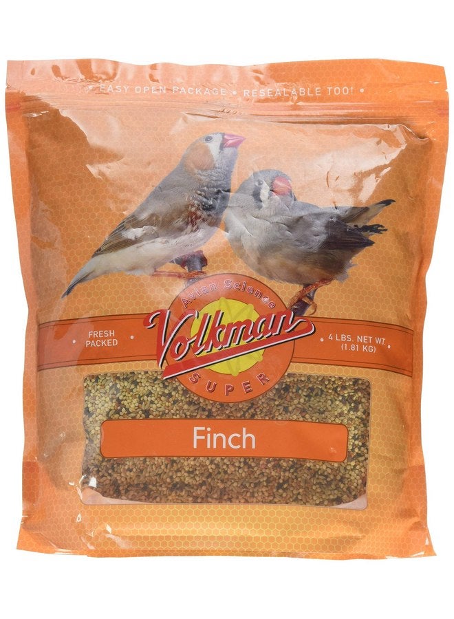 Volkman Avian Science Super Finch Bird Food 4lbs - Image 1