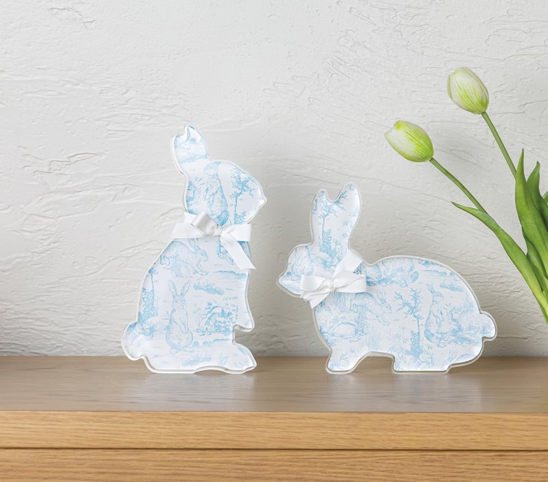 Mud Pie Easter Horizontal Bunny Sitter - Image 2