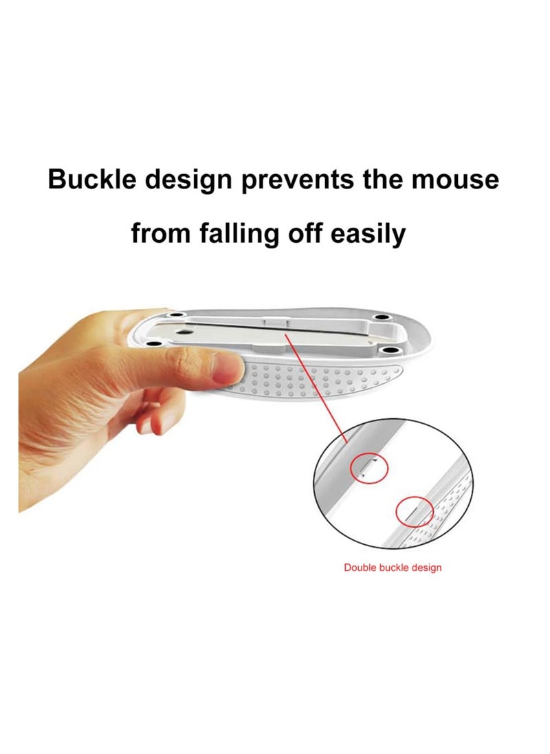 SYOSI - No Glue Mouse Palm Rest for Magic Mouse Accessories, for Apple Magic Mouse 2/3 Base Increased Comfort and Control Mouse Base Anti-Slip Design Ergonomic Mouse Grip, Keep Movings Smoothly - Image 1