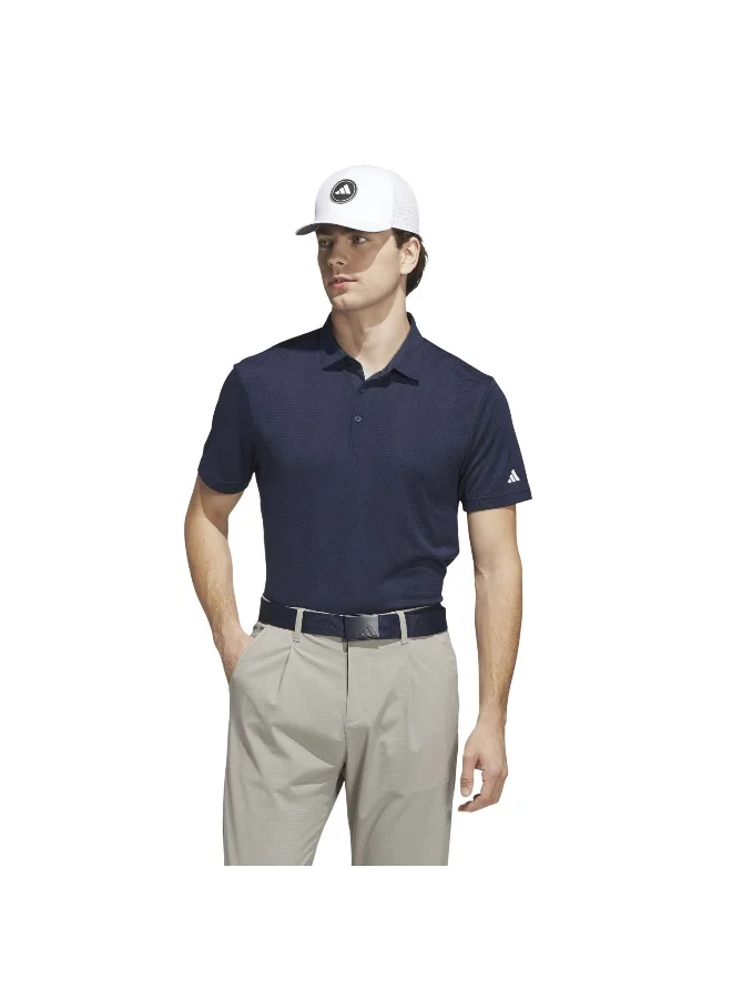 Adidas ultimate365 micro texture men polo t-shirt