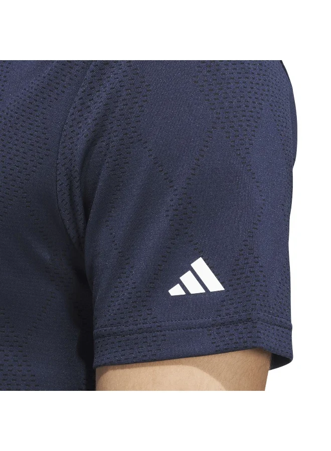 Adidas ultimate365 micro texture men polo t-shirt