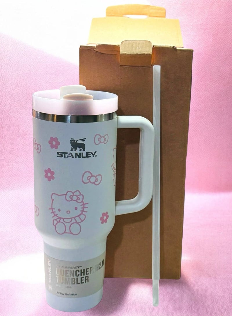 Stanley Hello Kitty Stanley Tumbler 40 Oz Quencher H2.0 FlowState - Image 5