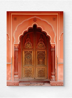 Art Decor Personalized Wall Art Customizable Indian Wooden Door Art Decor Durable Polymer Frames with Hooks for Bedroom Office Home Decoration and Gifting  - Image 3