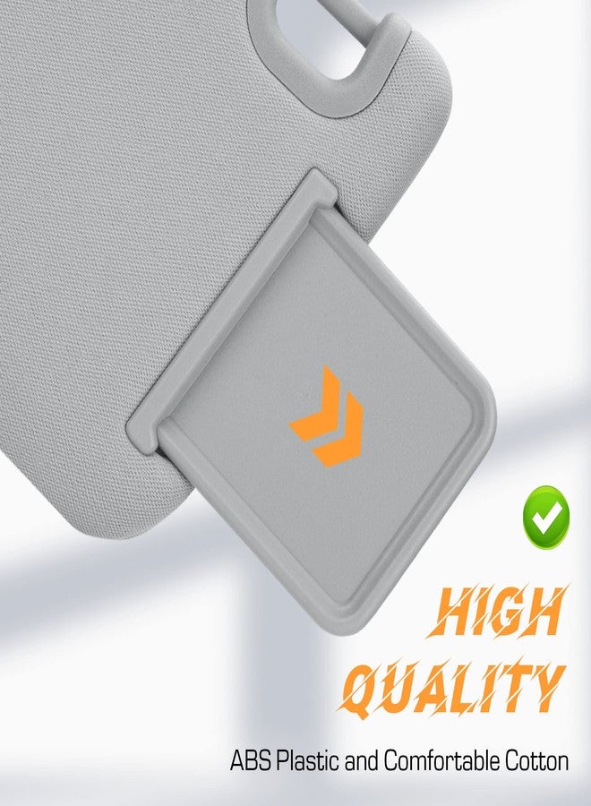 ILONPA Gray Passenger Right Side Sun Visor Replacement Compatible with Nissan Pathfinder 2013-2018, Infiniti QX60 2014-2017, Infiniti JX35 2013 Replace 96400-9PB0A - Image 5