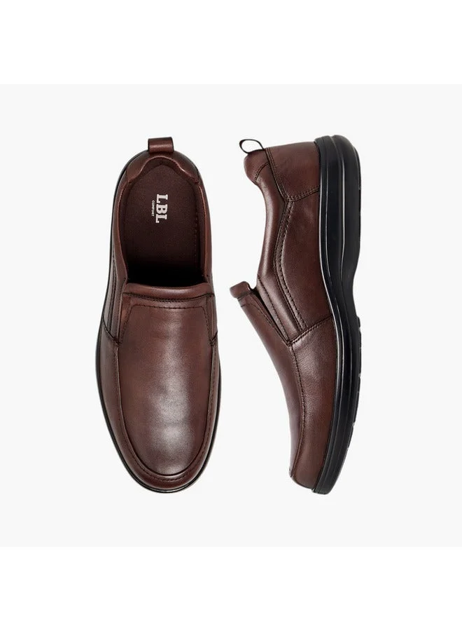 LBL by Shoexpress Men Solid Slip-On Loafers