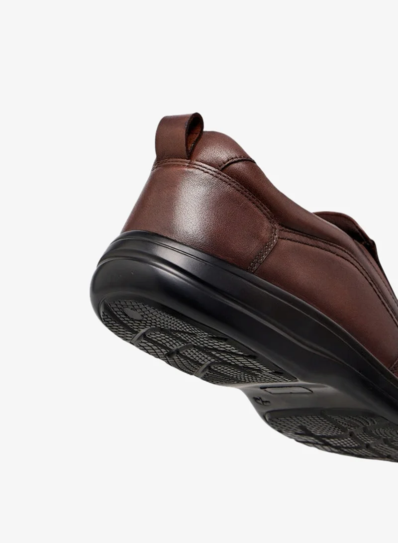 LBL by Shoexpress BROWN Solid Slip-On Loafers for Men | Best Price UAE