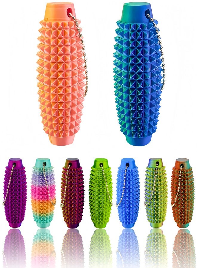 emeqzoa Easter Basket Stuffers for Teens Toddler,2pcs Upgrade Little Ouchies Pain Stim 3D Printed Fidget Toys Anxiety Relief Items,Handheld Fidget Toy,Christmas Classroom Novelty Relief Stress Gift for Friend - Image 1