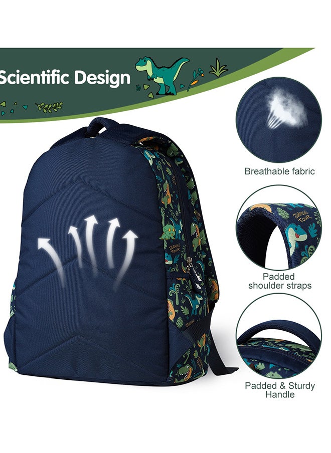 Nohoo Kids 16 Inch School Bag Dino - Green  - Image 2