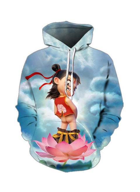 Nezha Movie Animation Merchandise Collaboration Cotton Loose Student Jacket