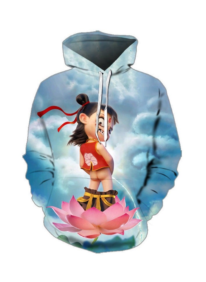 KUYING - Nezha Movie Animation Merchandise Collaboration Cotton Loose Student Jacket - Image 1