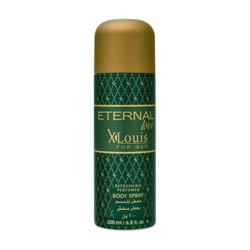 Eternal Love – XLouis Body Spray Men | Long-Lasting | Bright & Uplifting Start | Travel-Friendly Grooming Essential | Citrus & Woody Fragrance | All-Day Freshness | 200ml - Image 1