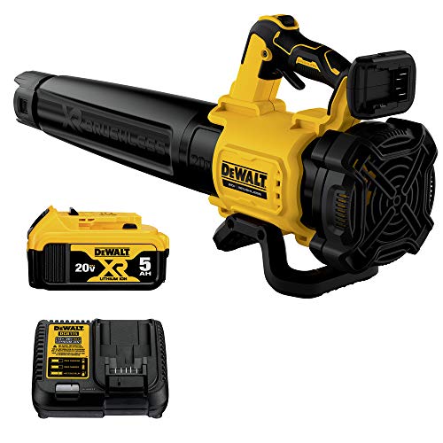DEWALT ديوالت 20 فولت ماكس* XR منفاخ أوراق، 125 ميل في الساعة، 450 قدم مكعب في الدقيقة (DCBL722P1) - Image 1